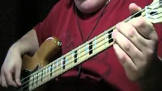 The Bee Gees Stayin Alive Bass Cover