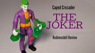 Spin Master THE JOKER  DC Caped Crusader Figure with 3 Surprise Accessories  - Rodimusbill Review