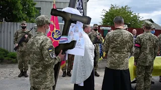 В Павлограде похоронили бойца ООС Евгения Сафонова