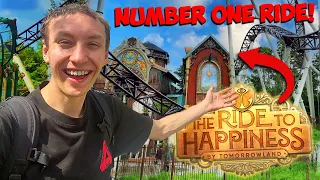 First Reaction to THE RIDE TO HAPPINESS! | Plopsaland Vlog 2021