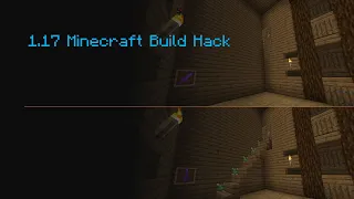 Minecraft 1.17 Build Hack