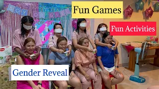 FUNNY GENDER REVEAL GAMES AND PARTY