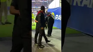 DEEBO SAMUEL CRYING IN TUNNEL AFTER 49ERS LOSS TO RAMS IN THE CONFERENCE CHAMPIONSHIP