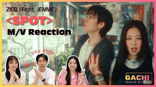 [ENG SUB] ZICO (지코) - SPOT! (feat. JENNIE) M/V reaction