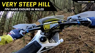 STEEPEST HILL IN WALES POV - HUSQVARNA 300 TPI HARD ENDURO