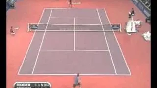 ATP BASEL 500: Roger Federer vs Novak Djokovic. Final. Last Game Of the match