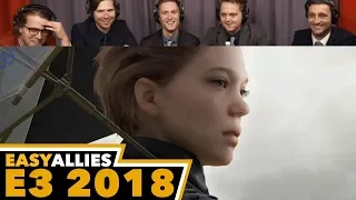 Death Stranding - Easy Allies Reactions - E3 2018