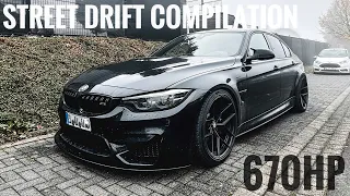 My BMW F80 M3 (~670 HP) Street DRIFT & POWERSLIDE Compilation | Alex Hardt