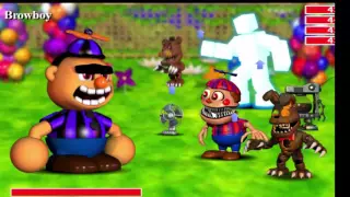 Fnaf World All Bosses and Gameplay