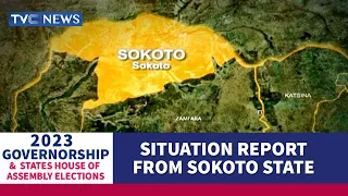 #Decision2023: TVC News Correspondent Gives Situation Report From Sokoto State