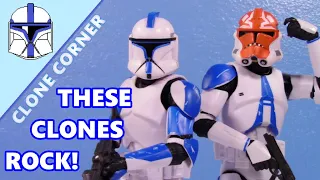 These clones look AMAZING! Black Series Ahsoka L̶i̶e̶u̶t̶e̶n̶a̶n̶t 501st & 332nd | Clone Corner 168