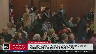 Chicago City Council approves Israel solidarity resolution after chaotic meeting