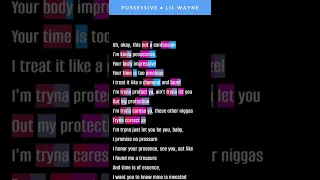 Lil Wayne on "Possesive" | Rhymes Highlighted