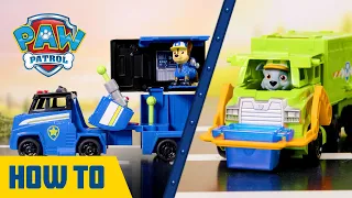 PAW Patrol Big Truck Vehicles | How to Play | Toys for Kids