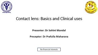 PG Refresher Course : Contact lenses- Basics and clinical uses