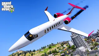 GTA 5 - Airplane/Helicopter Crashes Compilation #14 (Epic Moments After Engine Failure)