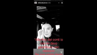 Sfogo di Millie Bobby Brown su instagram