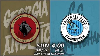 GA Athletic vs FC Birmingham Full Broadcast