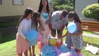 Gender Reveal after four girls of  Baby 5💝
