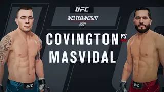 EA Sports UFC 4 (PS4) Corby Covington vs Jorge Masvidal (5 March 2022)