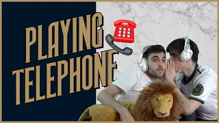 "Do we have to LEARN TURKISH?" | Playing TELEPHONE with the LEC team