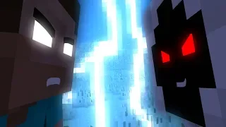 Herobrine  vs entity 303 - Minecraft Fight Animation