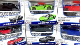 Maisto 1/24 Let's make an assembly kit ♪ Aventador, Shillong, Mustang, etc.