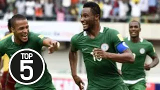 John Mikel Obi | Top Five Goals | Super Eagles of Nigeria