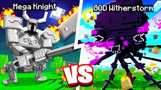 CUSTOM BOSSES vs THE WITHERSTORM in MINECRAFT!