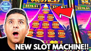 New Slot Machine! I Won the Minor Jackpot on Tiki Fortune Slot Machine!