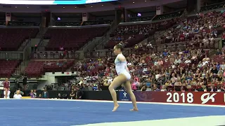 Deanne Soza - Floor Exercise - 2018 GK U.S. Classic - Senior Competition