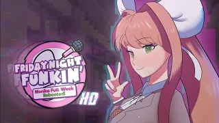 Friday Night Funkin - Monika HD Full Week Rebooted [FNF Mod]