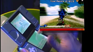 Sonic DS E3 2004 Tech Demo Gameplay