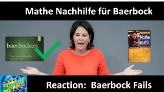 Annalena Baerbock - Mathe Nachhilfe [Reaction Video]