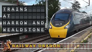 Trains at Harrow and Wealdstone