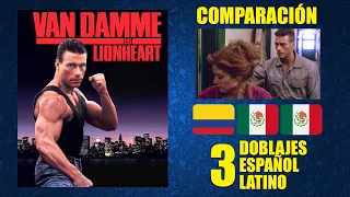 Corazón de León [1990] Comparación de 3 Doblajes Latinos | Original Redoblajes | Español Latino