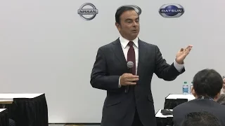 Nissan CEO Media Roundtable  NAIAS 2016