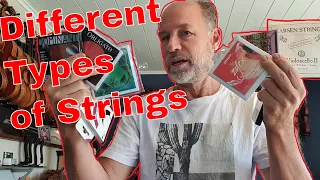 Olaf talks about the different types of strings