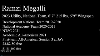 Ramzi Megalli | Class of 2023 | High School Water Polo highlights #1