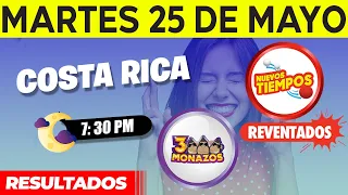 Sorteo 7:30PM Nuevos Tiempos y 3 Monazos el Martes 25 de mayo del 2021