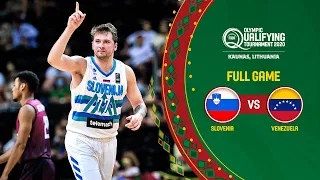 SEMI-FINALS: Slovenia v Venezuela | Full Game - FIBA Olympic Qualifying Tournament 2020