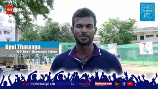 Upul Tharanga extends his Greetings to the Battle of the Blues - Dhamso TV