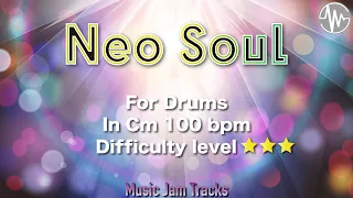 Neo Soul Jam for【Drums】C Minor 100BPM | No Drums Backing Track.