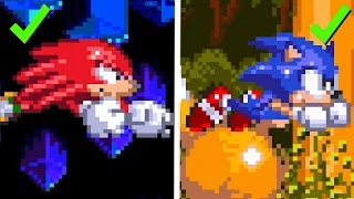 Sonic over Knuckles ~ Sonic 3 A.I.R. mods ~ Gameplay