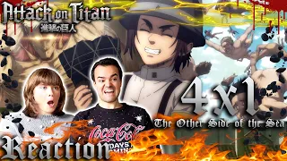 Other Side of the Sea - Attack on Titan 4x1 Reaction