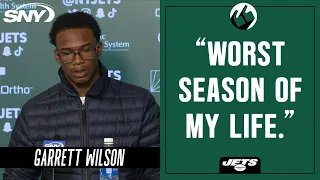 Garrett Wilson says Jets season was the 'worst' of his life | SNY