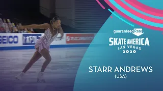 Starr Andrews (USA) | Ladies Free Skating | Guaranteed Rate Skate America 2020 | #GPFigure