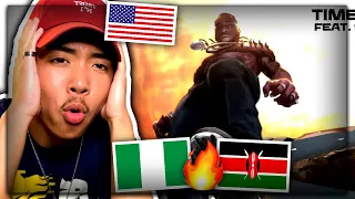 Burna Boy - Time Flies (feat. Sauti Sol) [Official Audio] AMERICAN REACTION! Nigerian & Kenyan Music