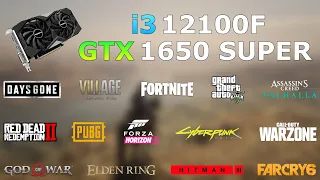 (i3 12100F) GTX 1650 Super - 20 Games Tested - is it good in 2022?