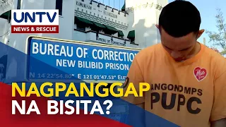 Nakatakas na inmate na si Michael Cataroja, nagpanggap umano na bisita kaya nakalabas